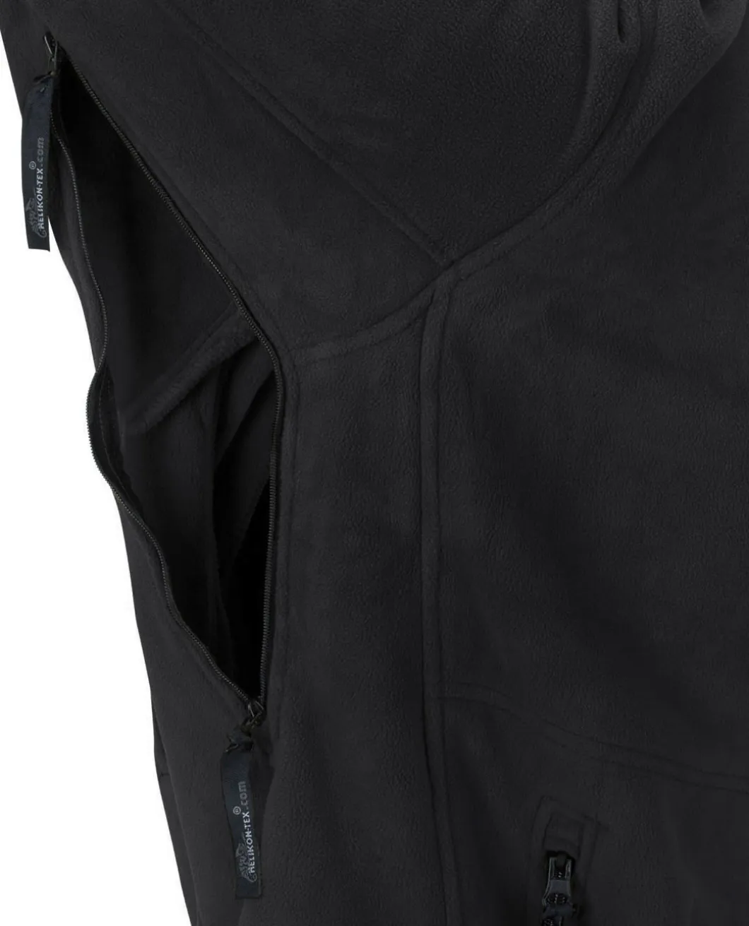 Patriot Jacket Double Fleece Black Schwarz