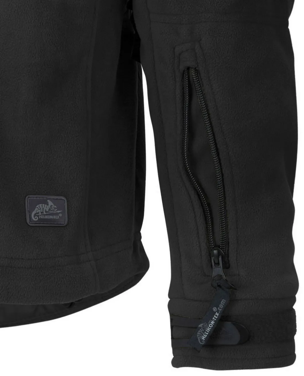 Patriot Jacket Double Fleece Black Schwarz