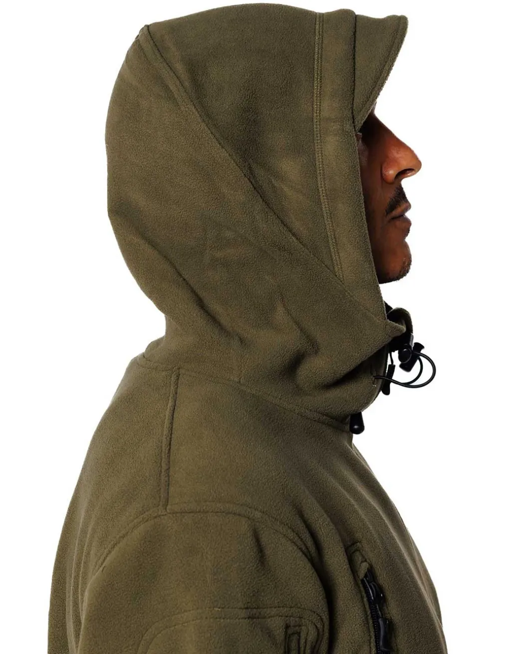 Patriot Jacket Double Fleece Black Schwarz