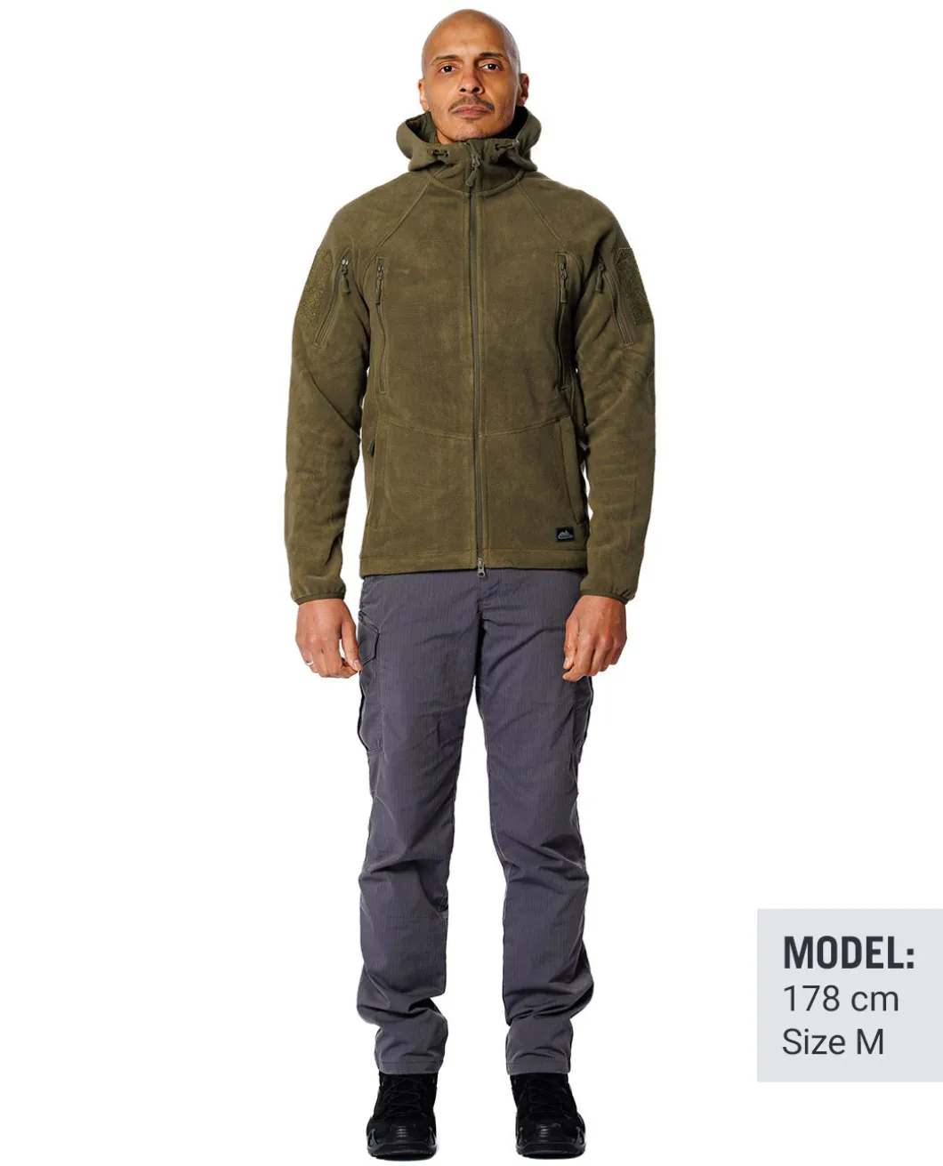 Patriot Jacket MK2 Hybrid Fleece Black Schwarz