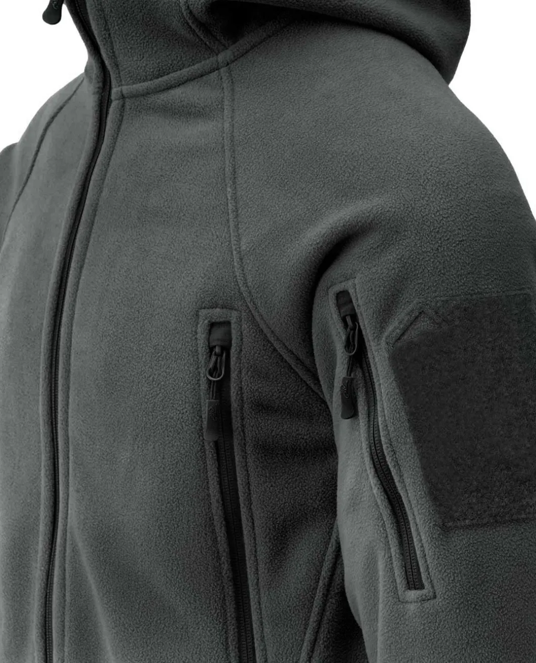 Patriot Jacket MK2 Hybrid Fleece Shadow Grey / Black