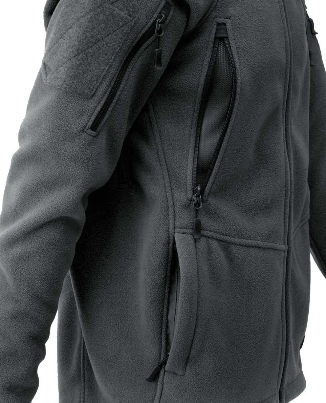 Patriot Jacket MK2 Hybrid Fleece Shadow Grey / Black