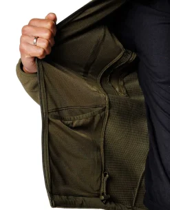 Patriot Jacket MK2 Hybrid Fleece Olive Green
