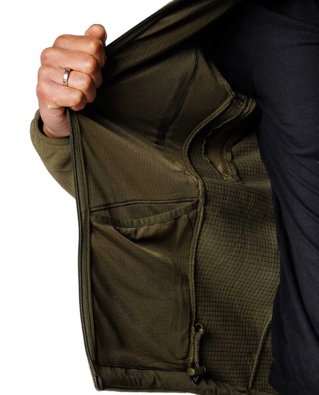 Patriot Jacket MK2 Hybrid Fleece Olive Green