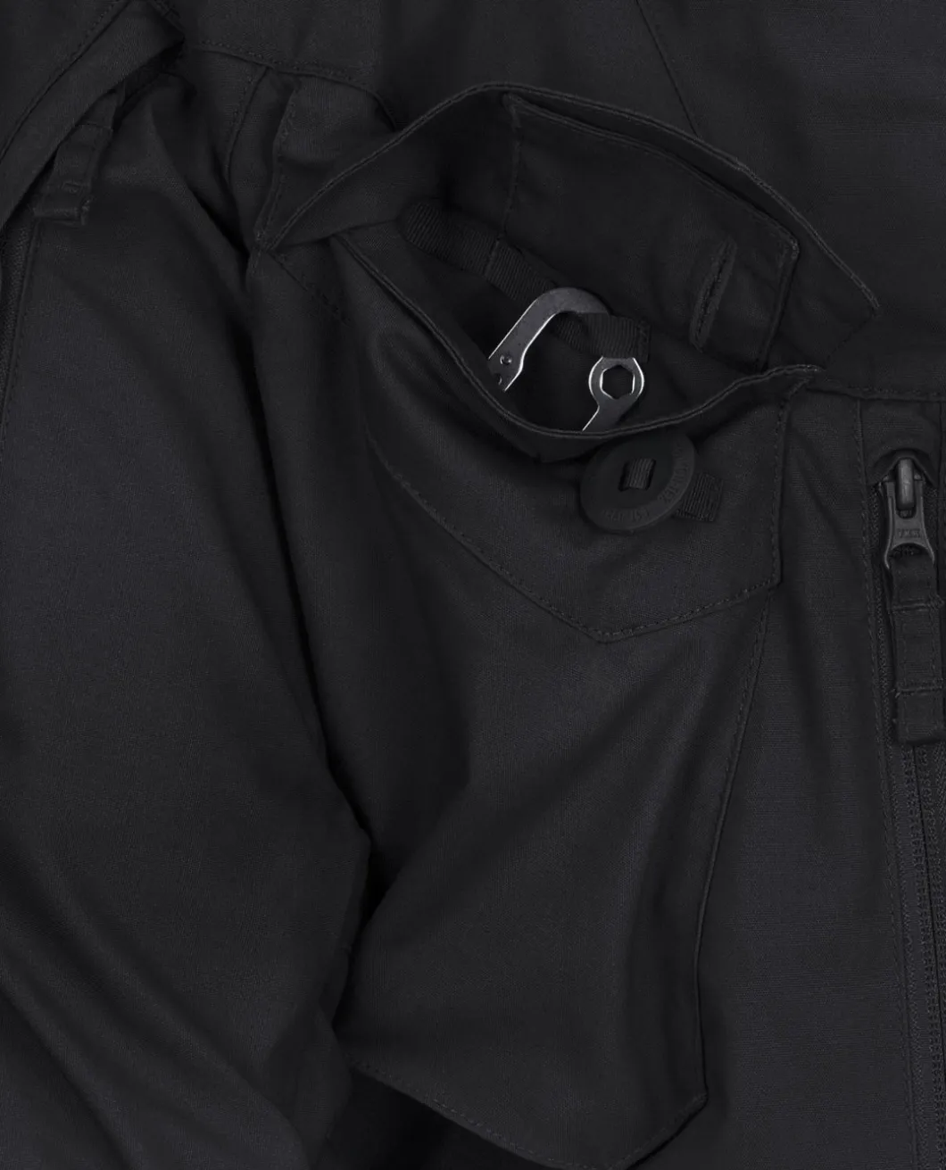 Pilgrim Anorak Jacket Black Schwarz