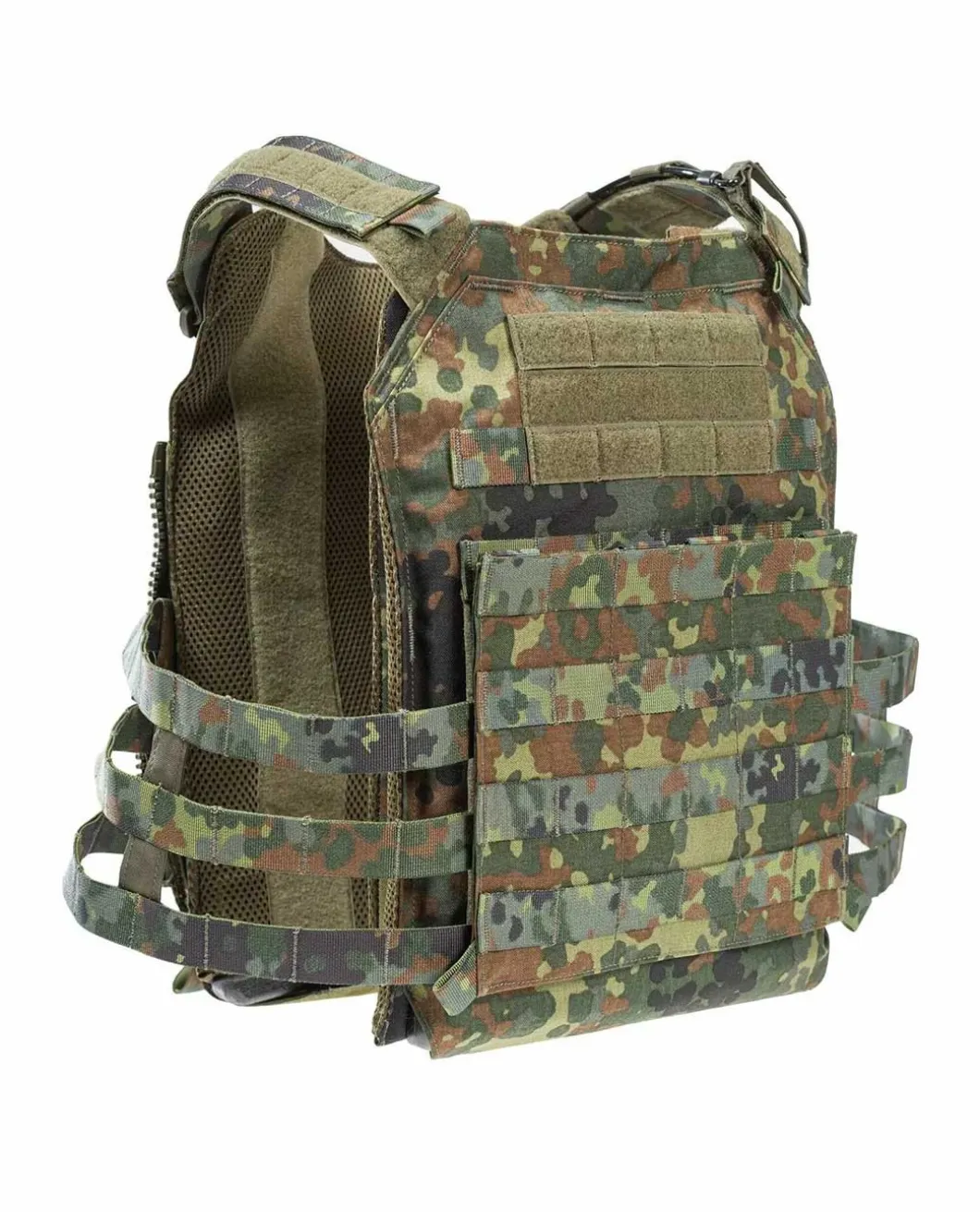Plattenträger abwerfbar-Set LT025/V-A2 M/L Flecktarn