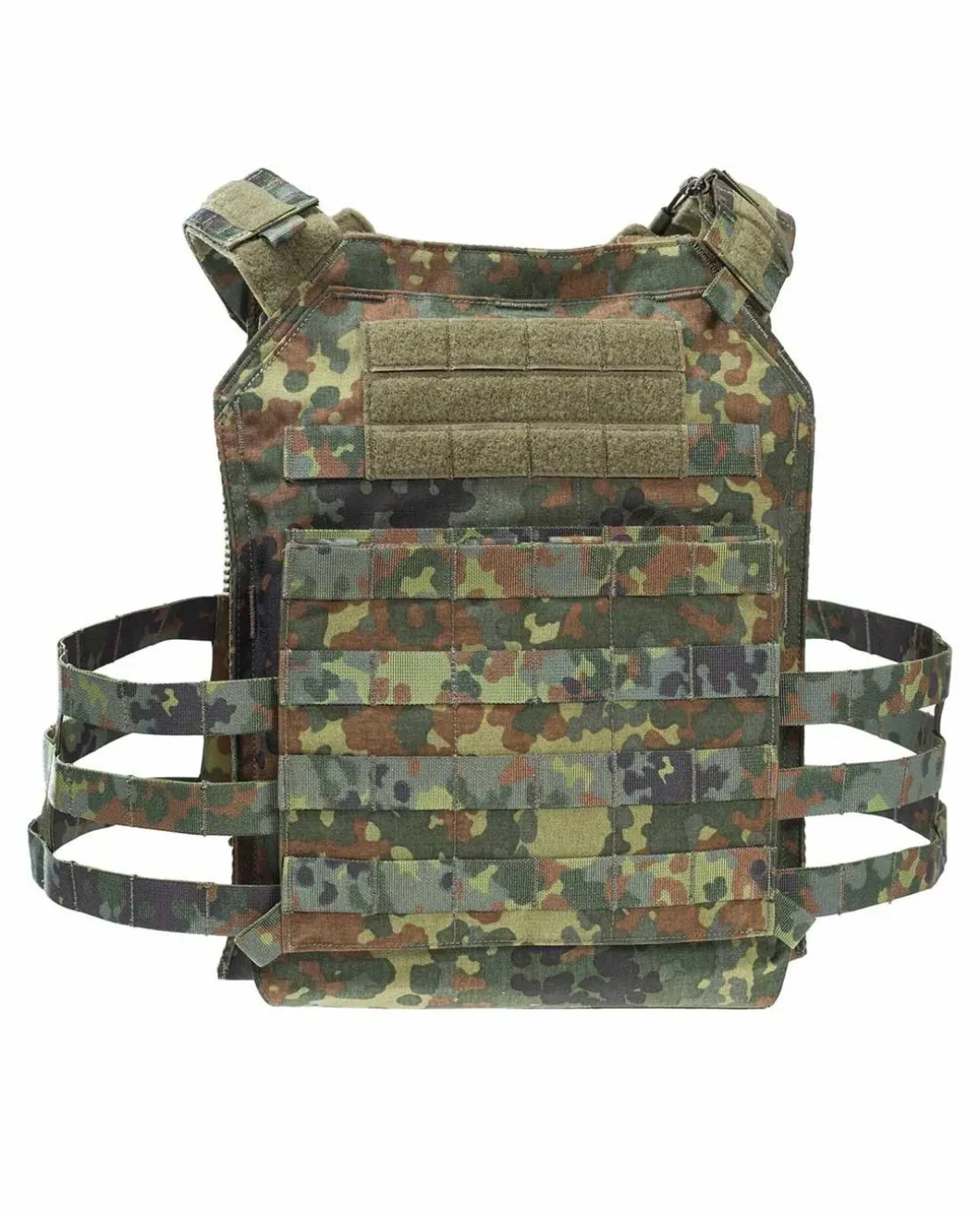 Plattenträger abwerfbar-Set LT025/V-A2 M/L Flecktarn