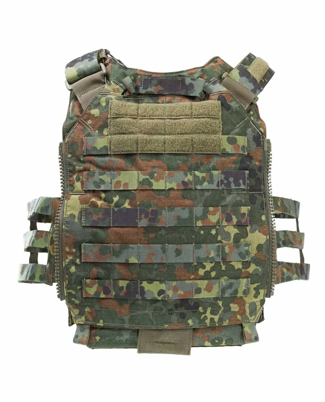 Plattenträger abwerfbar-Set LT025/V-A2 M/L Flecktarn