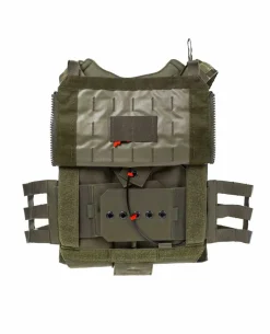 Plattenträger abwerfbar-Set LT025/V-A2 M/L Steingrau