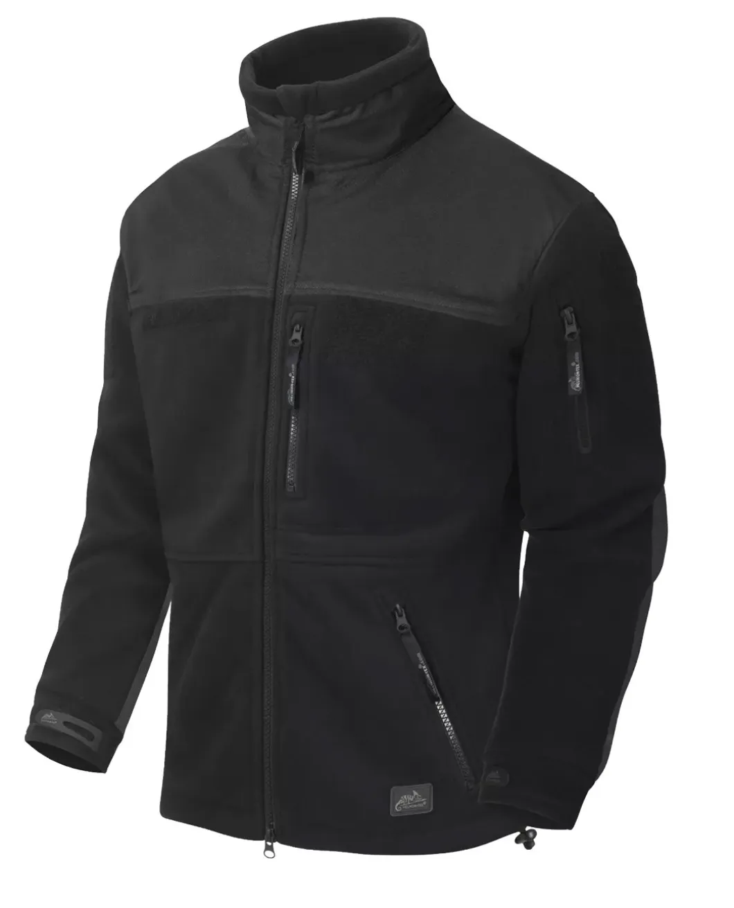 Polish Infantry Jacket Fleece Black Schwarz
