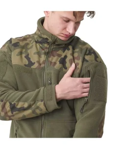 Polish Infantry Jacket Fleece Black Schwarz