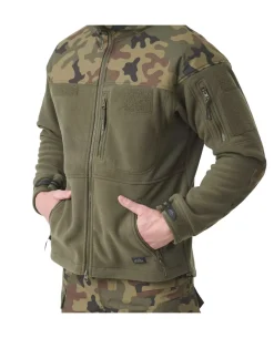 Polish Infantry Jacket Fleece Black Schwarz