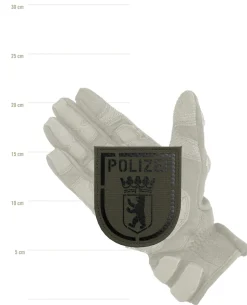 Polizei Berlin IR Patch Steingrau Oliv