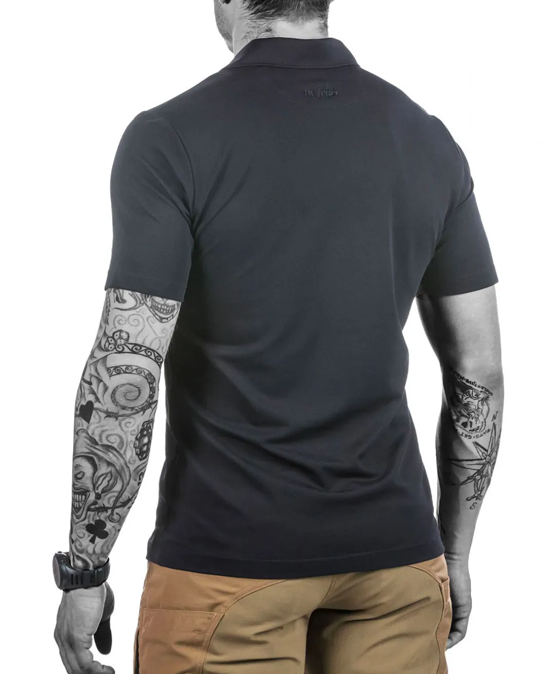 Polo Shirt Urban Black Schwarz