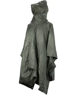 Poncho Ripstop Oliv