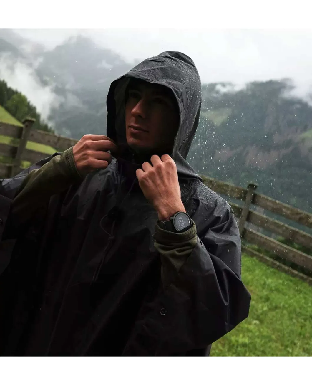Poncho U.S. Model Earth Brown
