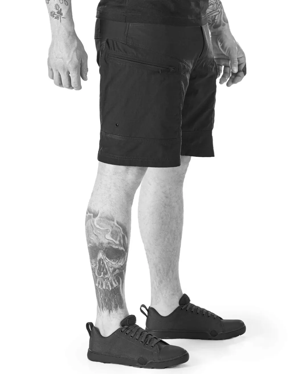 P-40 Ranger Shorts Black Schwarz