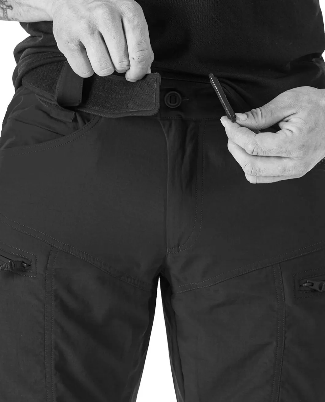 P-40 Ranger Shorts Black Schwarz