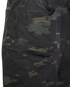 P-40 Ranger Shorts Multicam Black