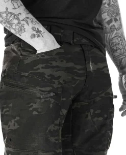 P-40 Ranger Shorts Multicam Black