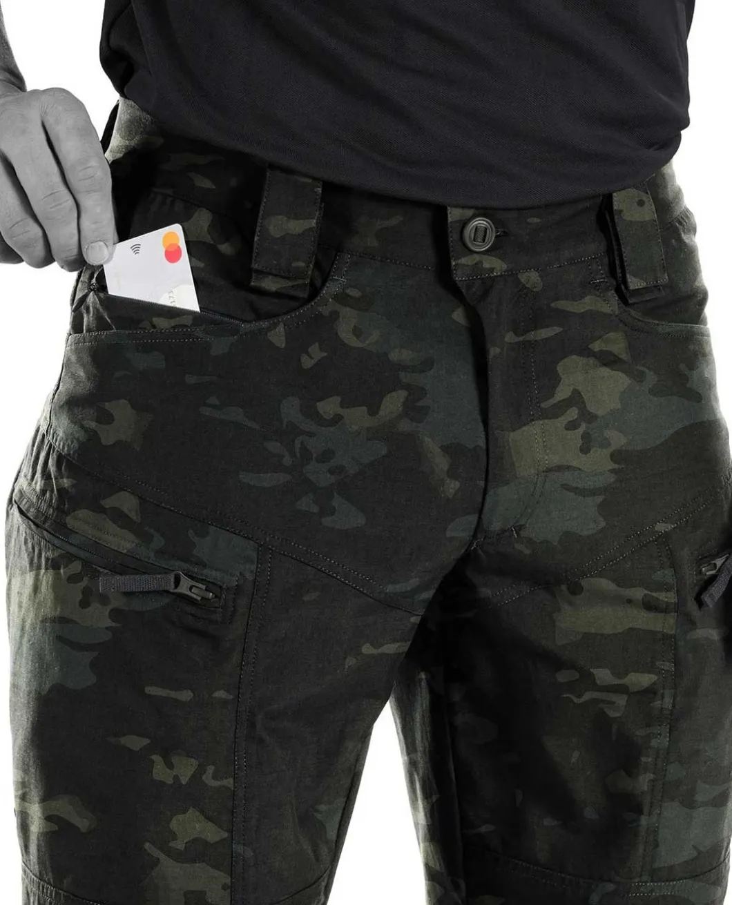 P-40 Ranger Shorts Multicam Black