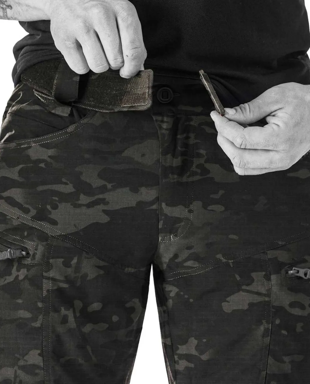 P-40 Ranger Shorts Multicam Black