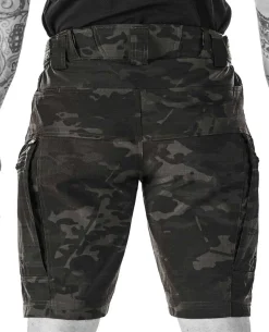 P-40 Ranger Shorts Multicam Black