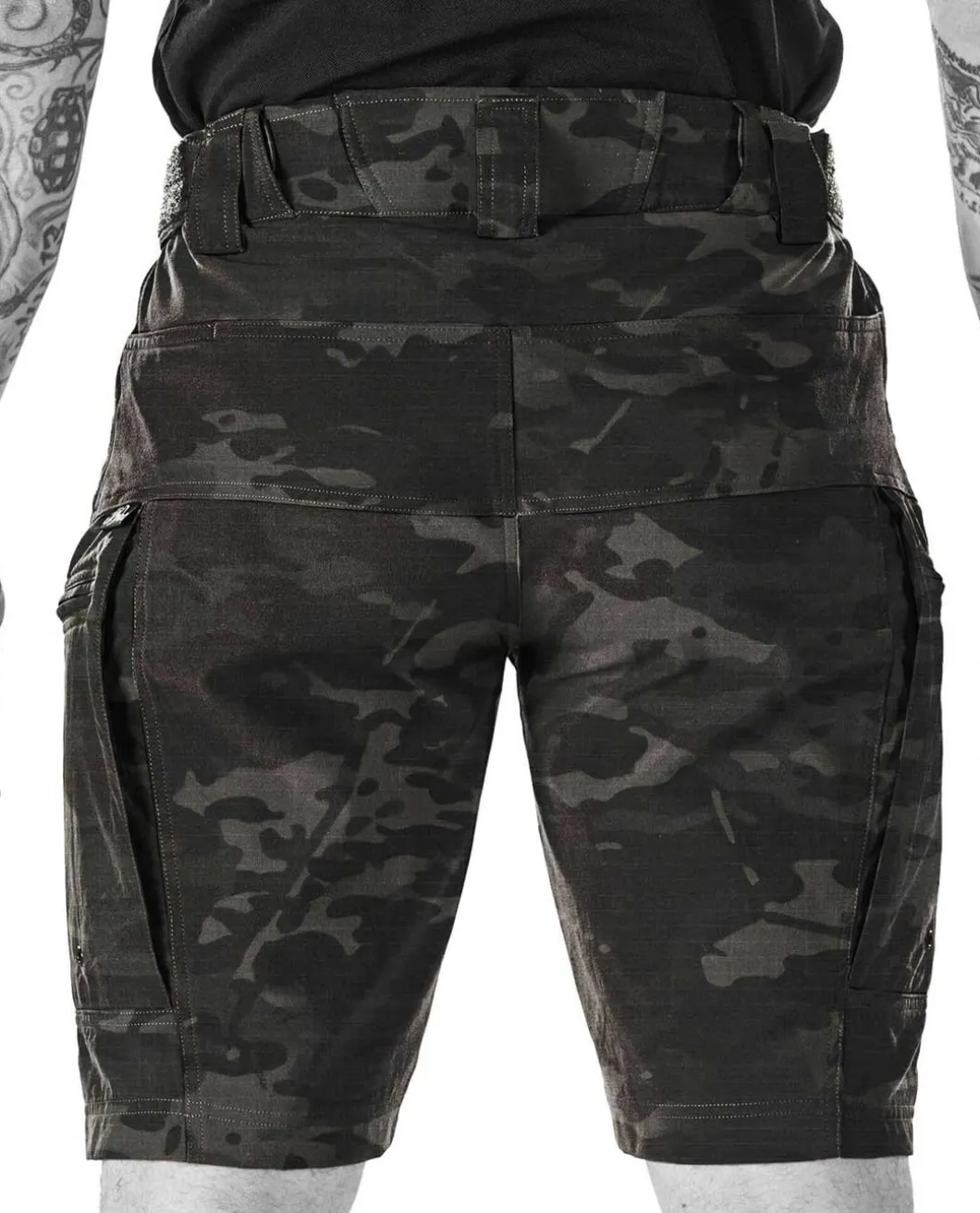 P-40 Ranger Shorts Multicam Black