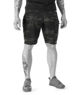 P-40 Ranger Shorts Multicam Black