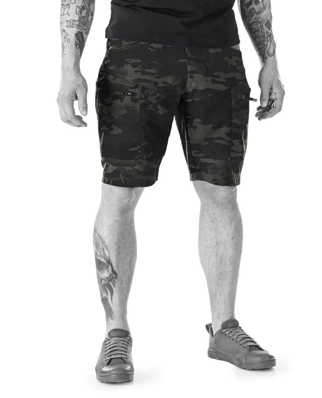 P-40 Ranger Shorts Multicam Black