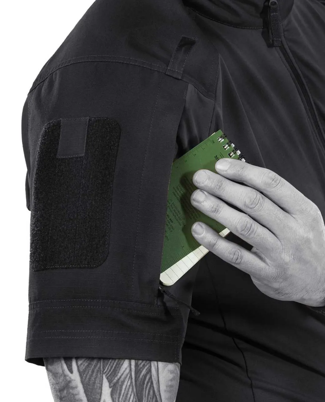 P-40 Responder Shirt Black Schwarz