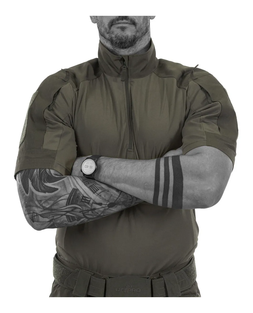 P-40 Responder Shirt Brown Grey
