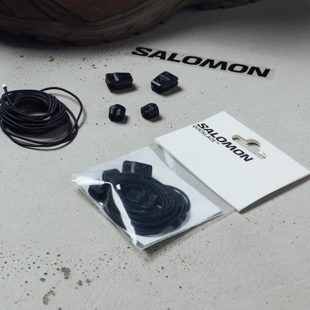 Quicklace Kit Silver/Black Silber/Schwarz