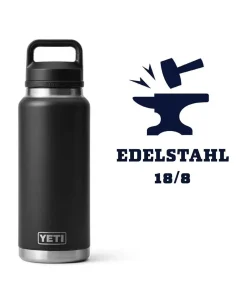 Rambler 36 Oz Bottle Black Schwarz