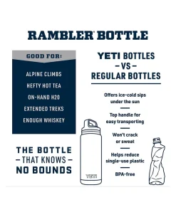 Rambler 18 Oz Bottle Black Schwarz