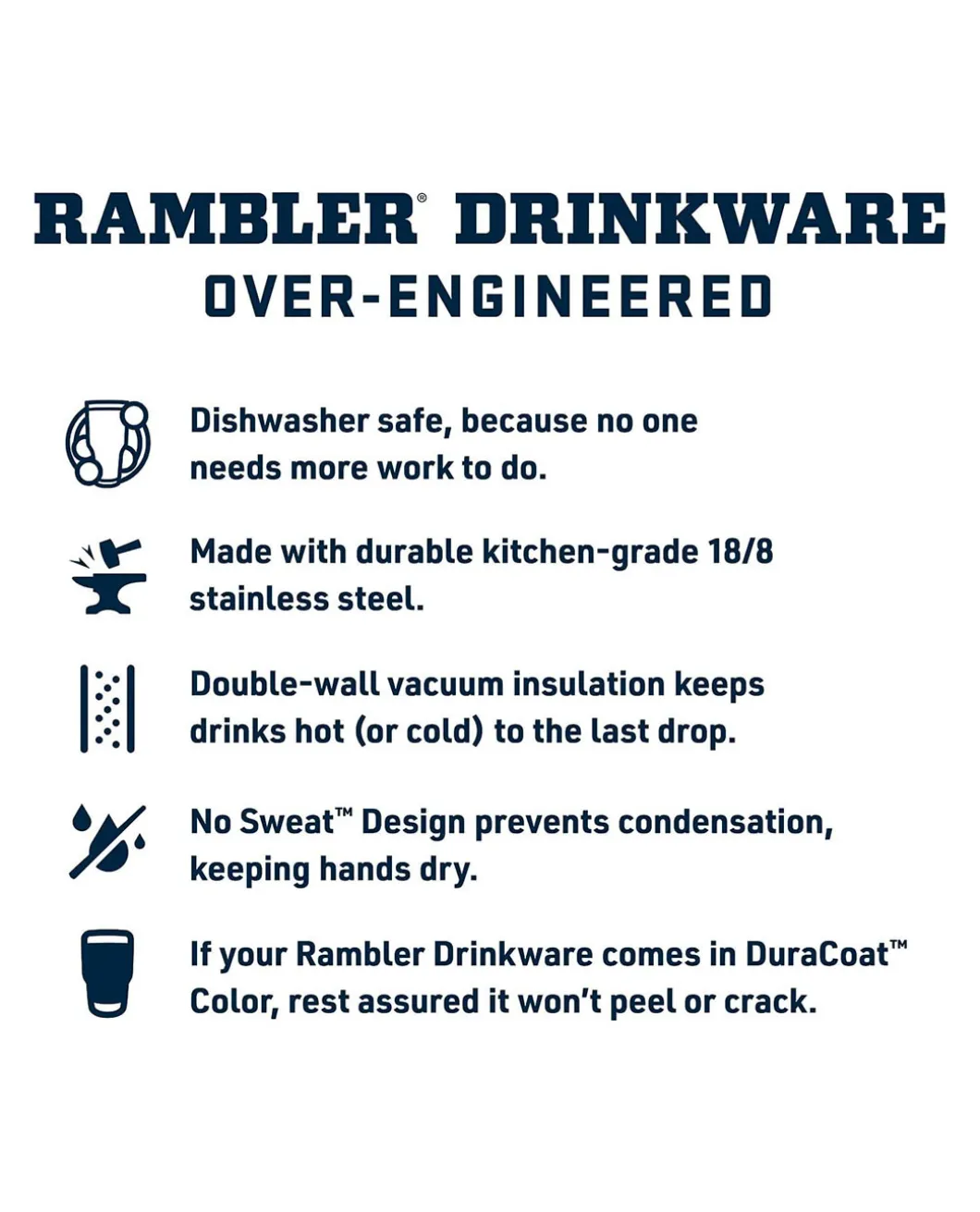Rambler 18 Oz Bottle Black Schwarz