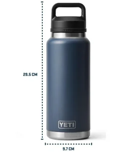 Rambler 36 oz Bottle Chug Black Forest Green GrĂŒn