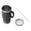 Rambler 25 Oz Straw Mug Black Schwarz