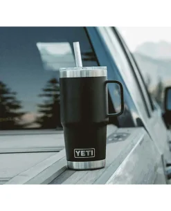 Rambler 25 Oz Straw Mug Navy Dunkelblau