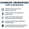 Rambler 10 Oz Tumbler Rescue Red Rot