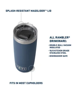 Rambler 10 Oz Tumbler Stainless Steel