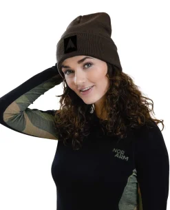Ramsund Beanie Dark Brown Braun