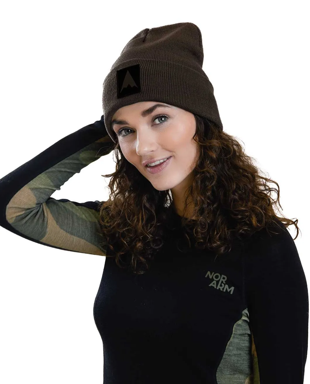 Ramsund Beanie Dark Brown Braun