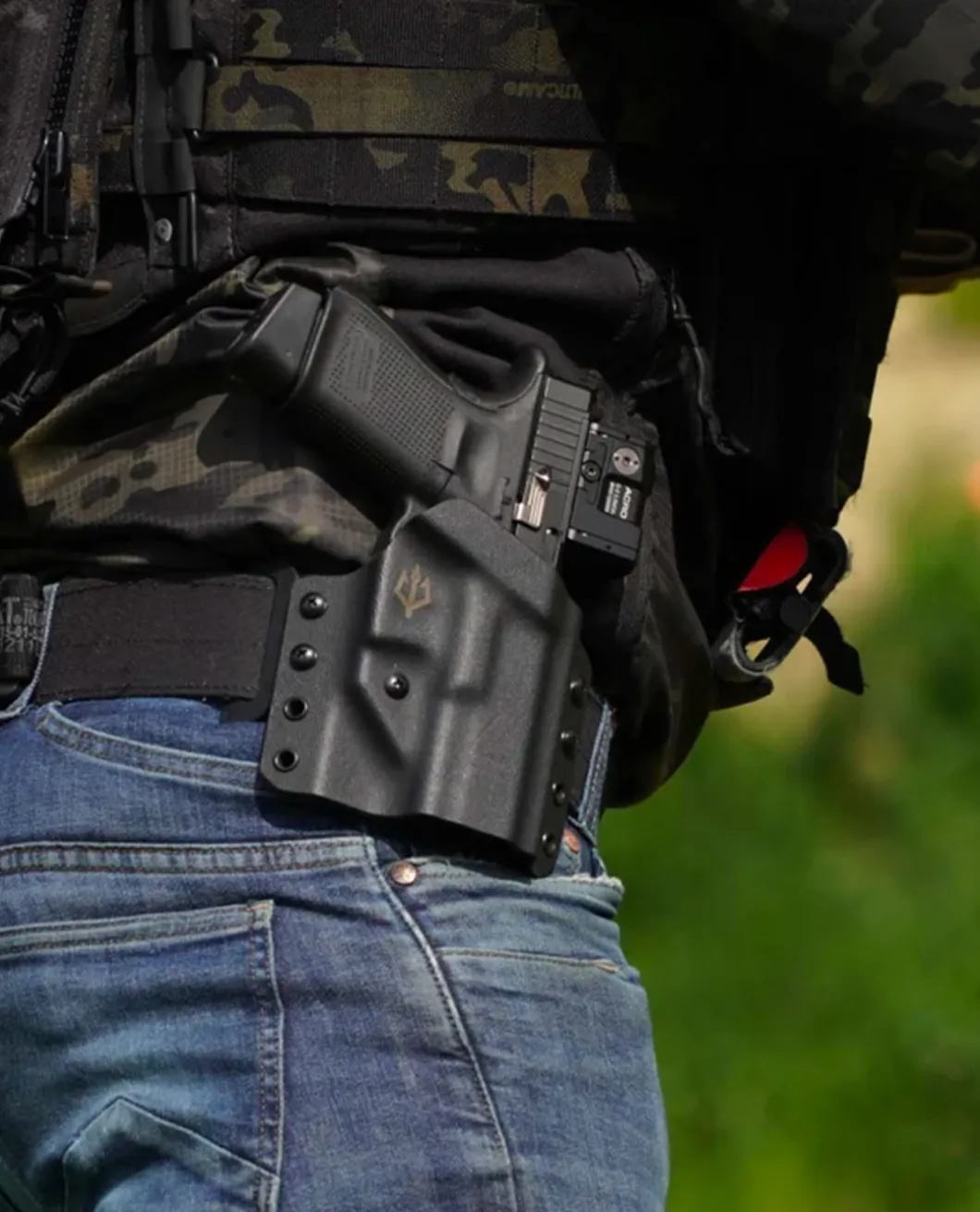Raven G17 Rechts m. Loops Black Schwarz