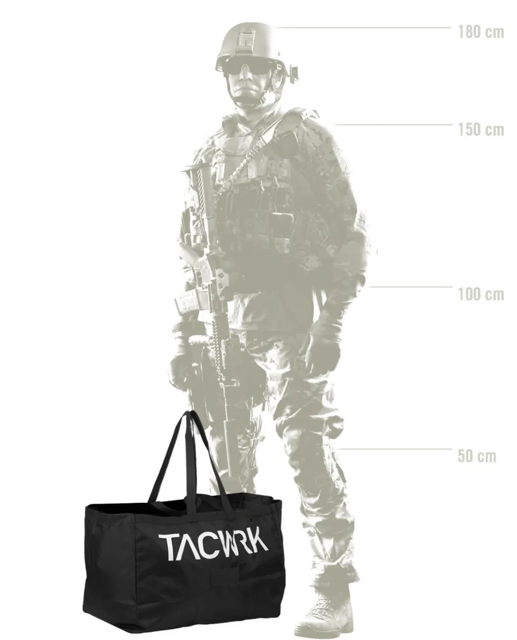 Retail Bag Tacwrk Black Schwarz