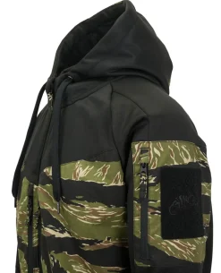 Rogue Hoodie FullZip Black/Tiger Stripe