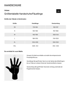 Rope Glove Black Schwarz