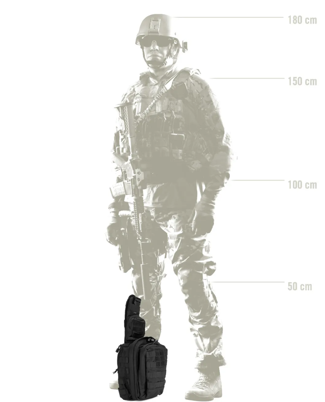 Rucksack Rush Moab 6 Schwarz