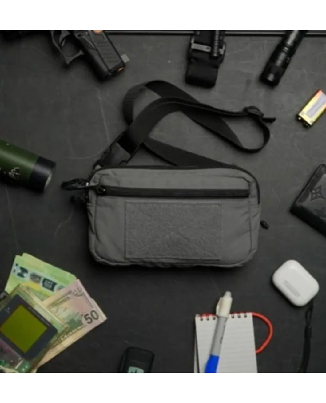 Sandstorm Fanny Pack Wolf Grey
