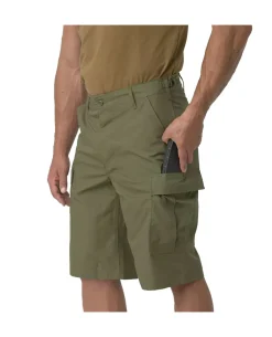 Shorts BDU PolyCotton Ripstop Olive Green